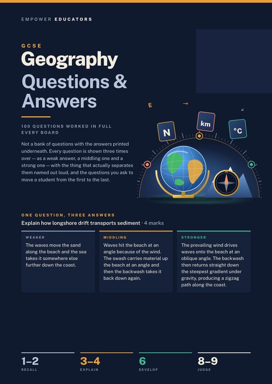 Cover of GCSE Geography Questions & Answers
