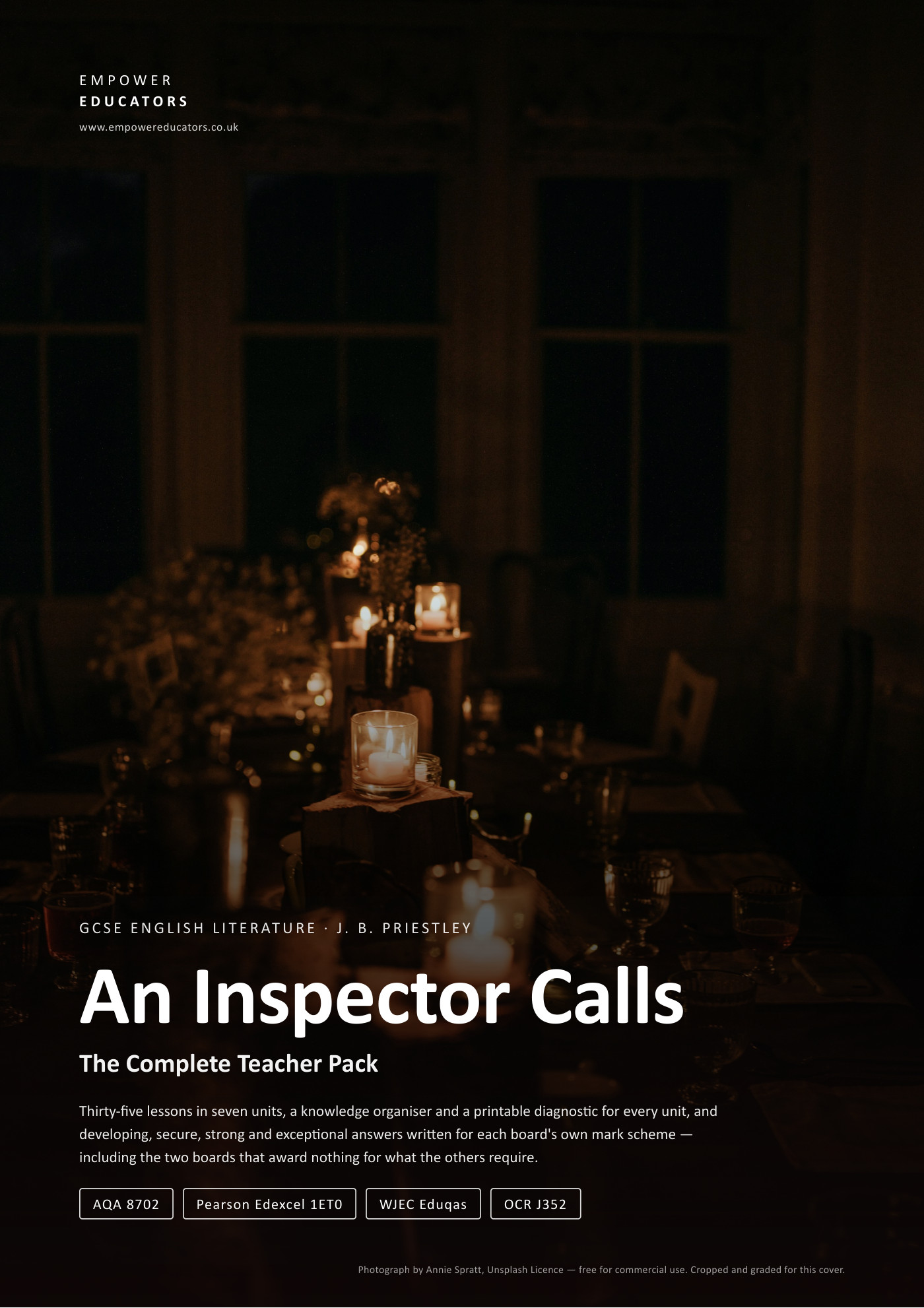 Cover of An Inspector Calls: The Complete Teacher Pack