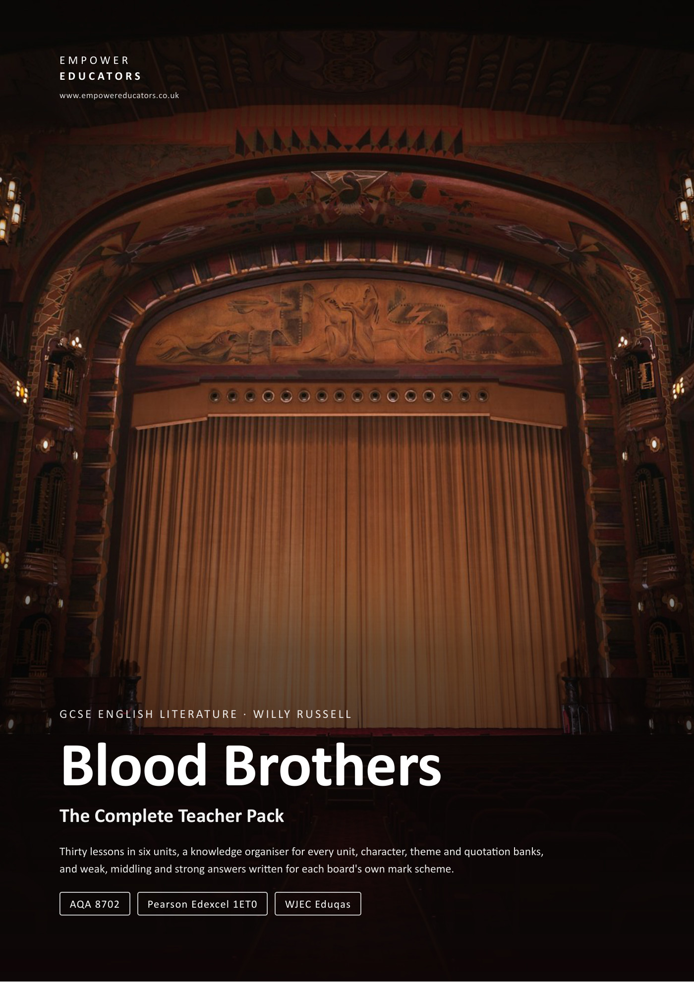 Cover of Blood Brothers: The Complete Teacher Pack