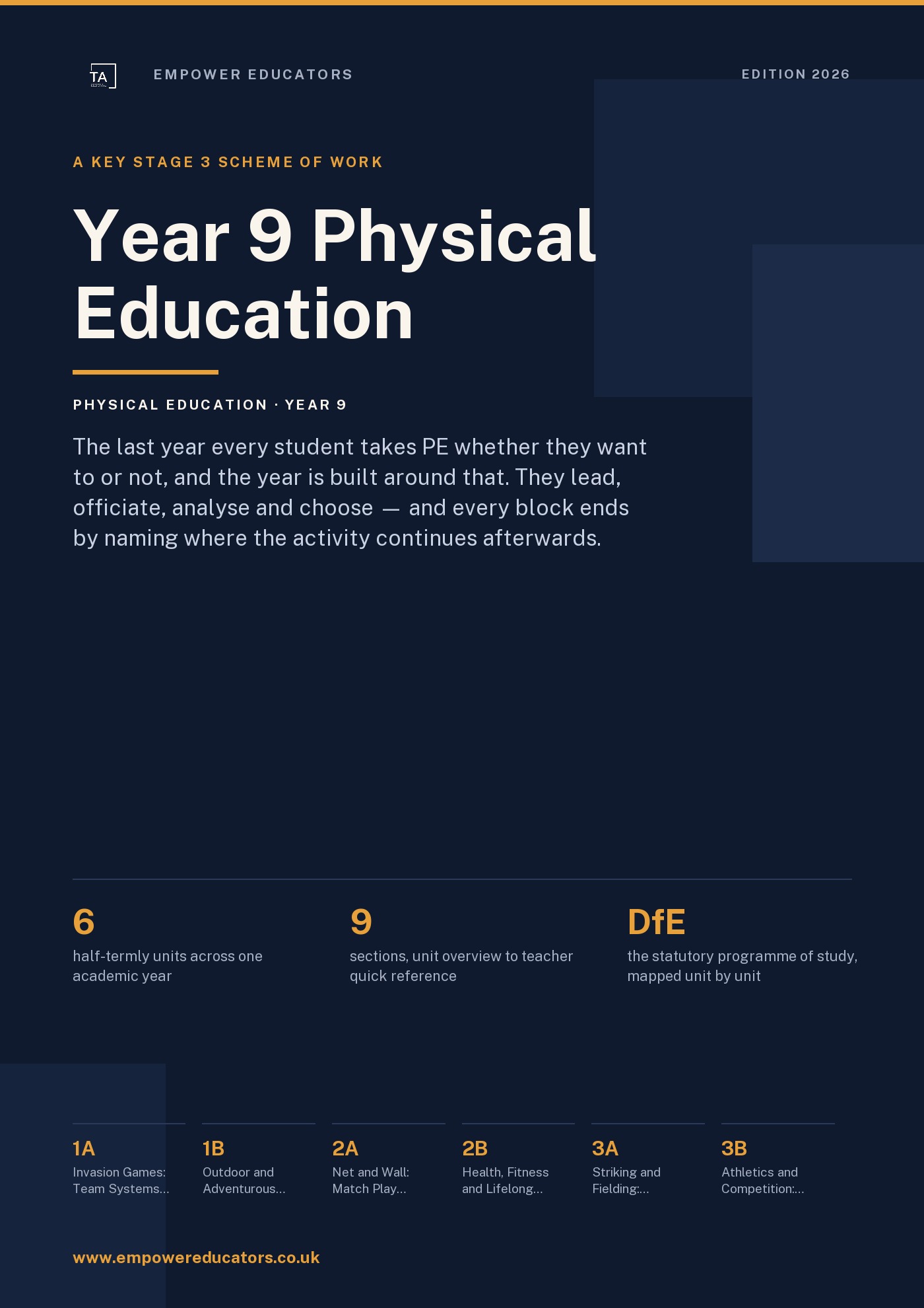 Cover of Year 9 Physical Education