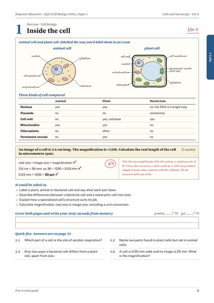 Page 5 of the guide: Topic 1: Use it
