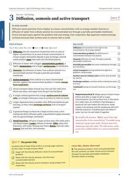 Page 8 of the guide: Topic 3: Learn it