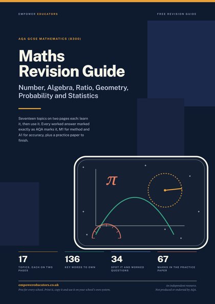 Page 1 of the guide: Cover