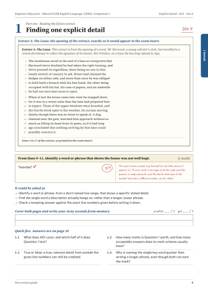 Page 5 of the guide: Topic 1: Use it