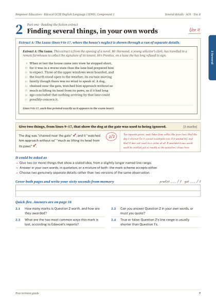 Page 7 of the guide: Topic 2: Use it