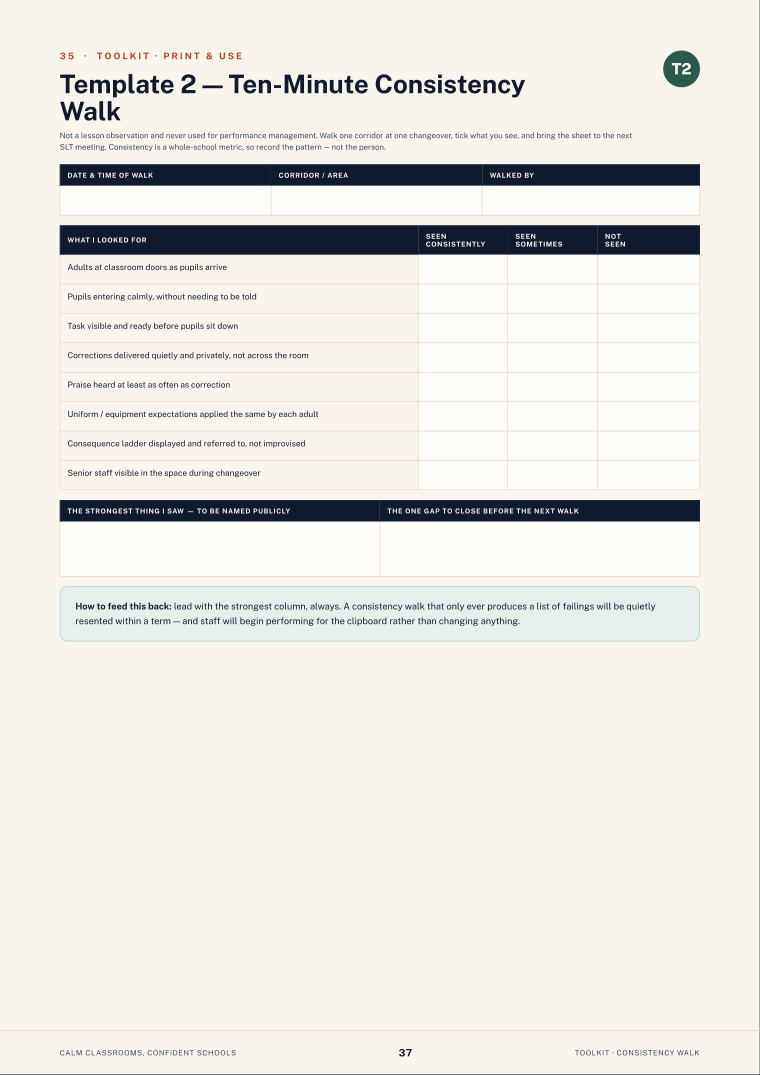 Page 37 of Calm Classrooms, Confident Schools
