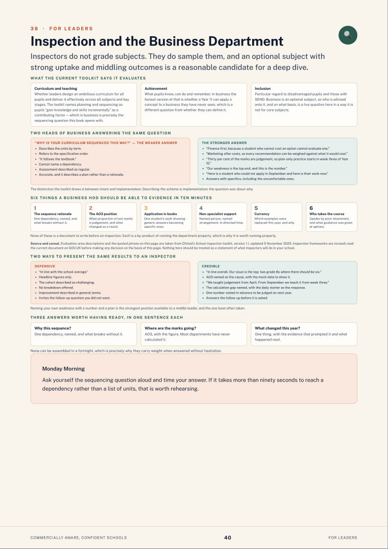Page 40 of Commercially Aware, Confident Schools
