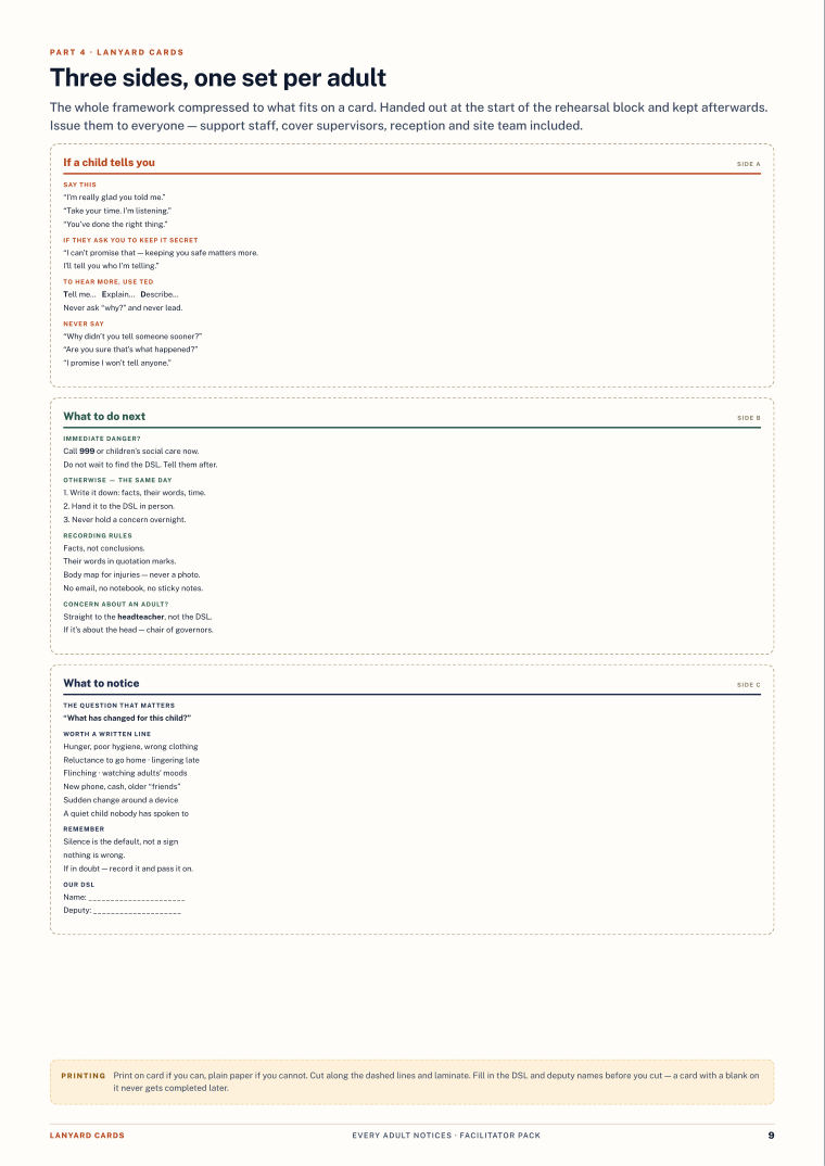 Page 9 of Every Adult Notices — Facilitator pack