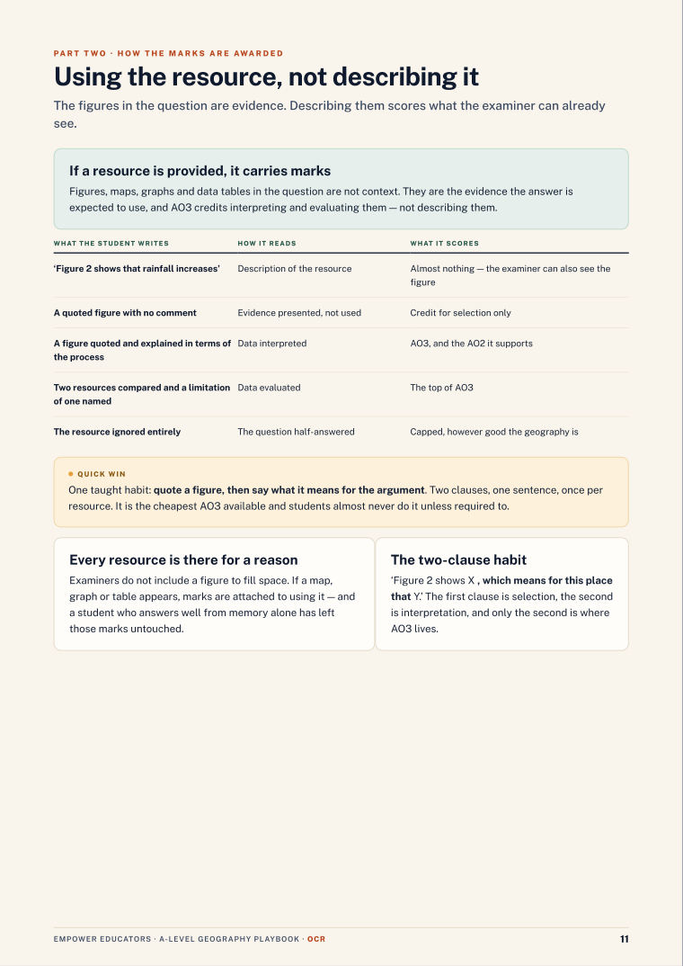 Page 11 of A Level Geography — OCR