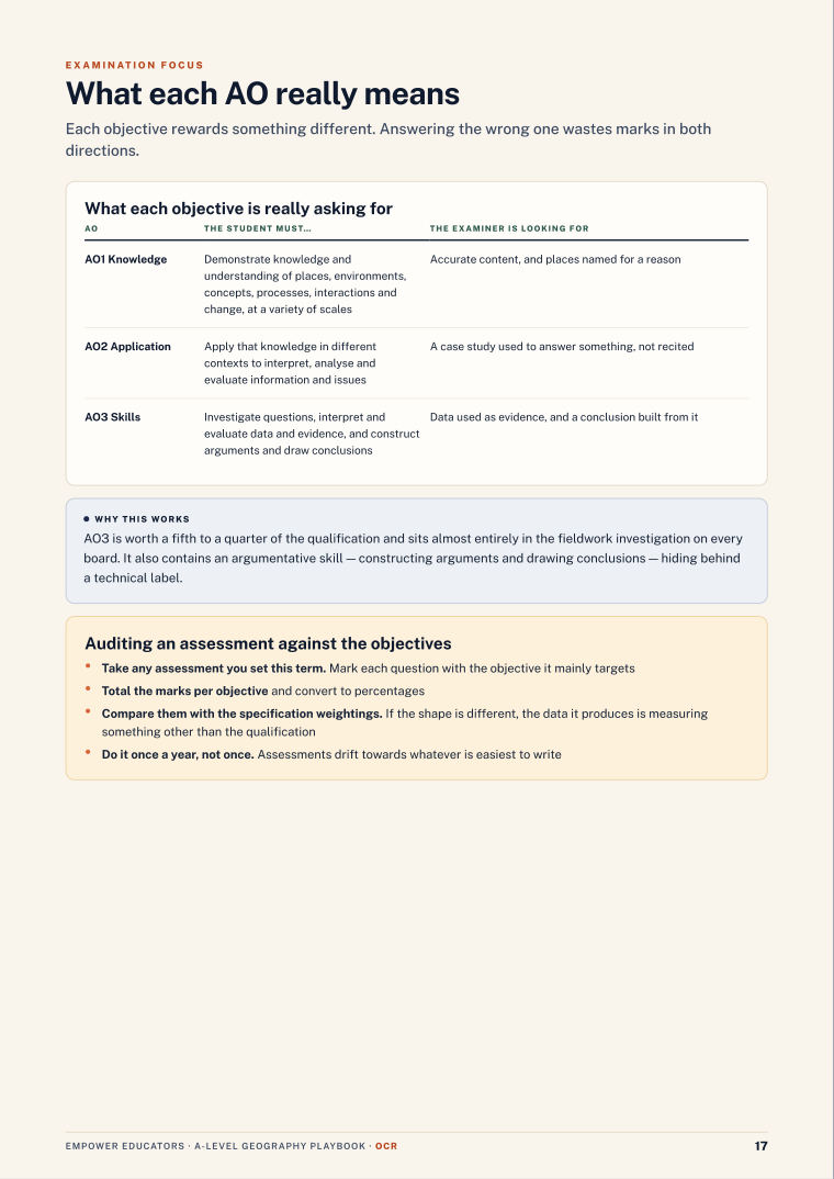 Page 17 of A Level Geography — OCR