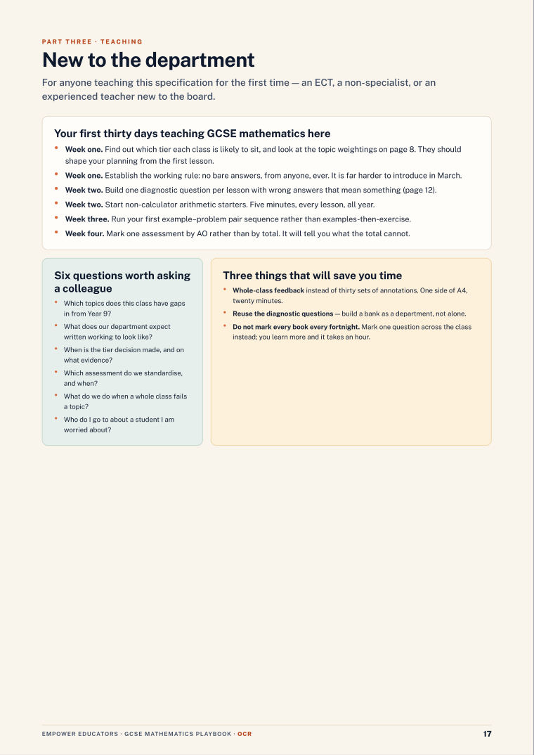 Page 17 of GCSE Mathematics — OCR