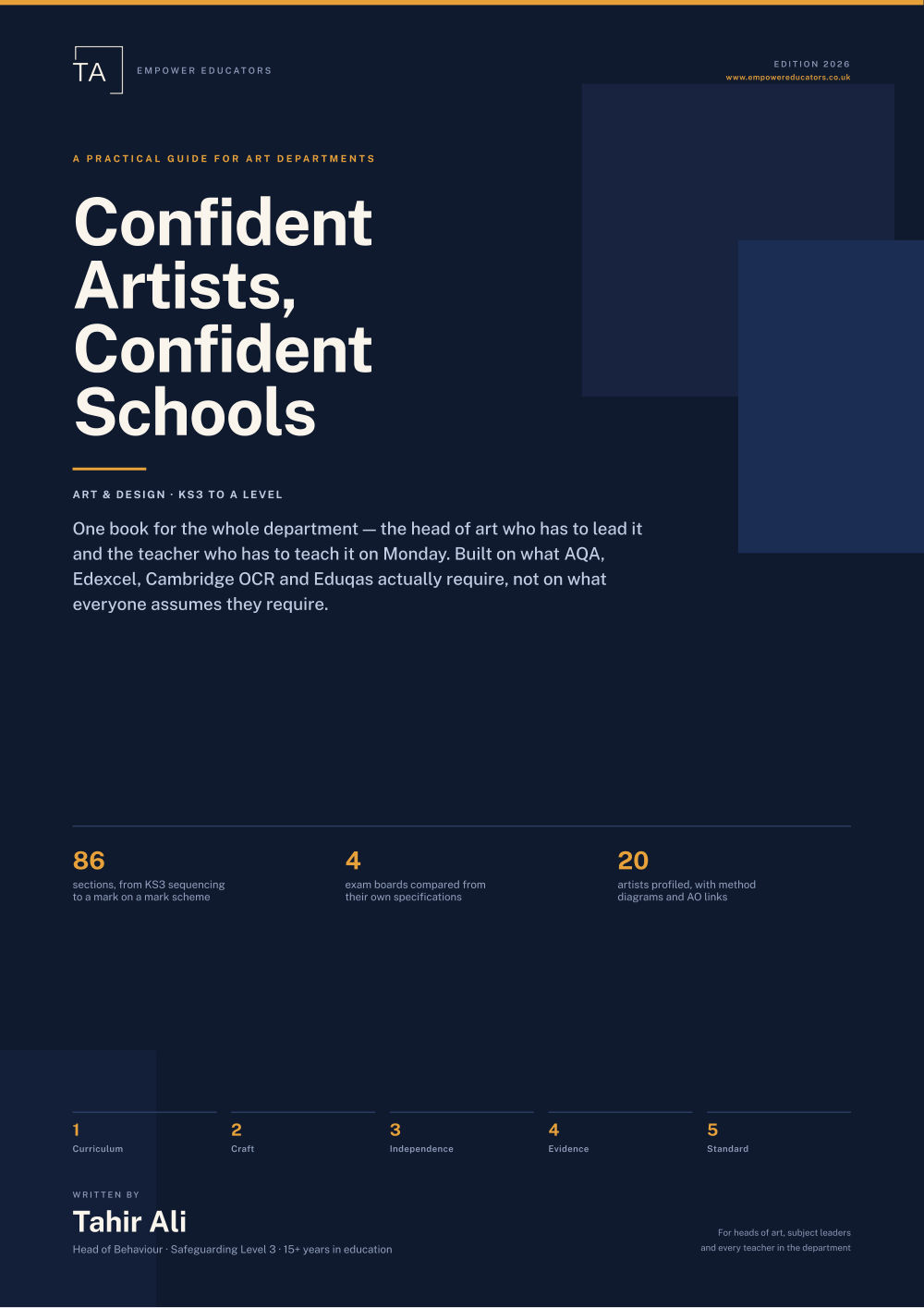 Page 1 of Confident Artists, Confident Schools