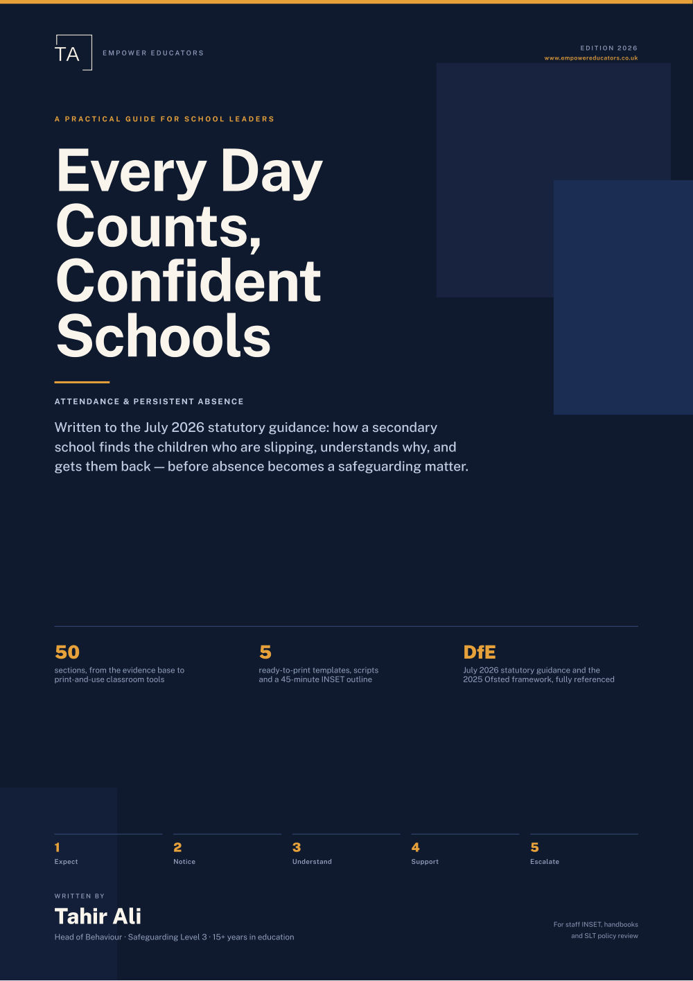 Page 1 of Every Day Counts, Confident Schools