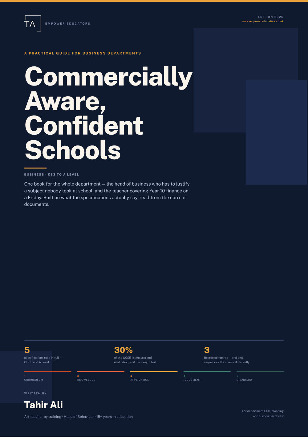 Page 1 of Commercially Aware, Confident Schools