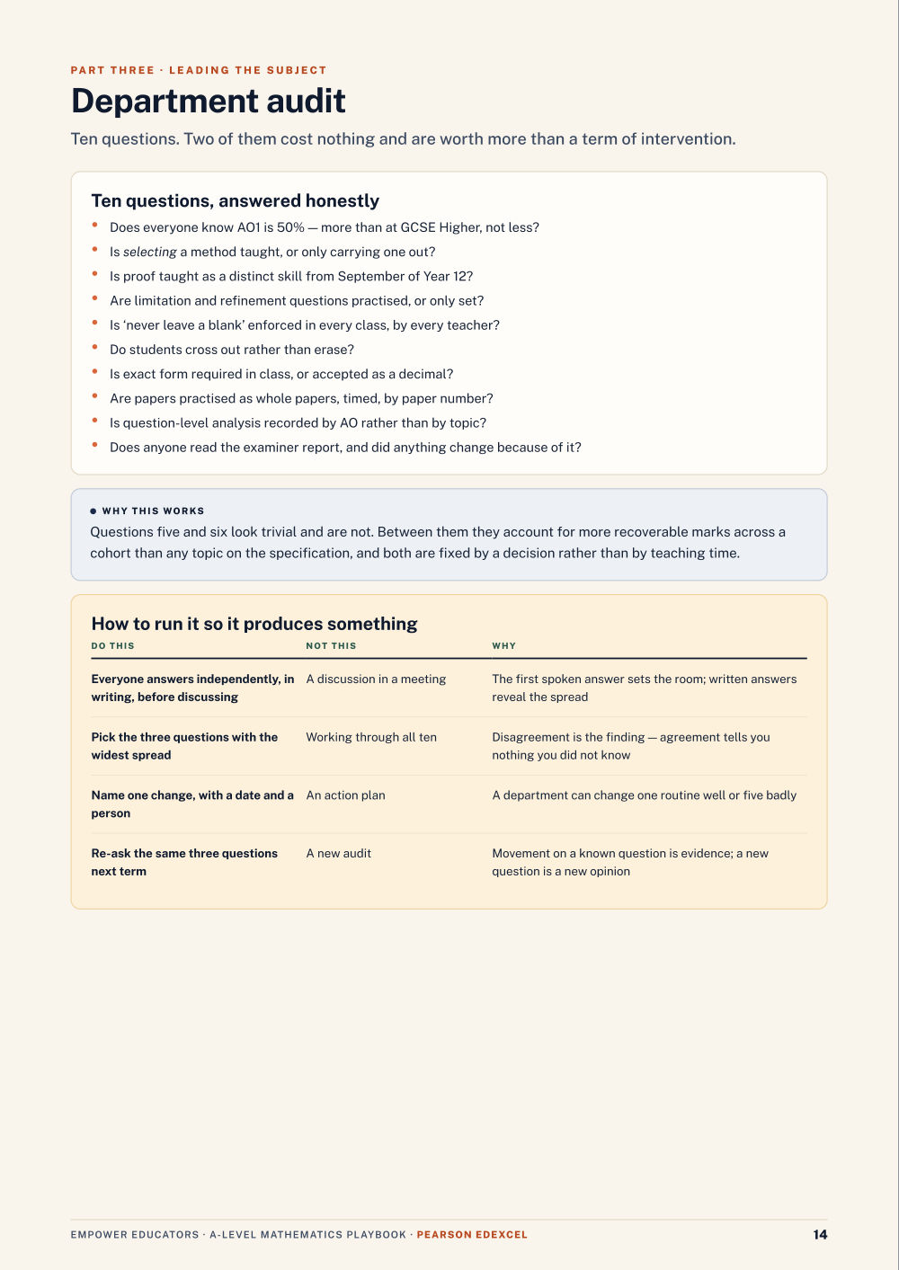 Page 14 of A Level Mathematics — Pearson Edexcel