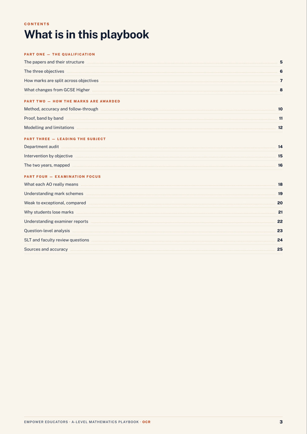 Page 3 of A Level Mathematics — OCR