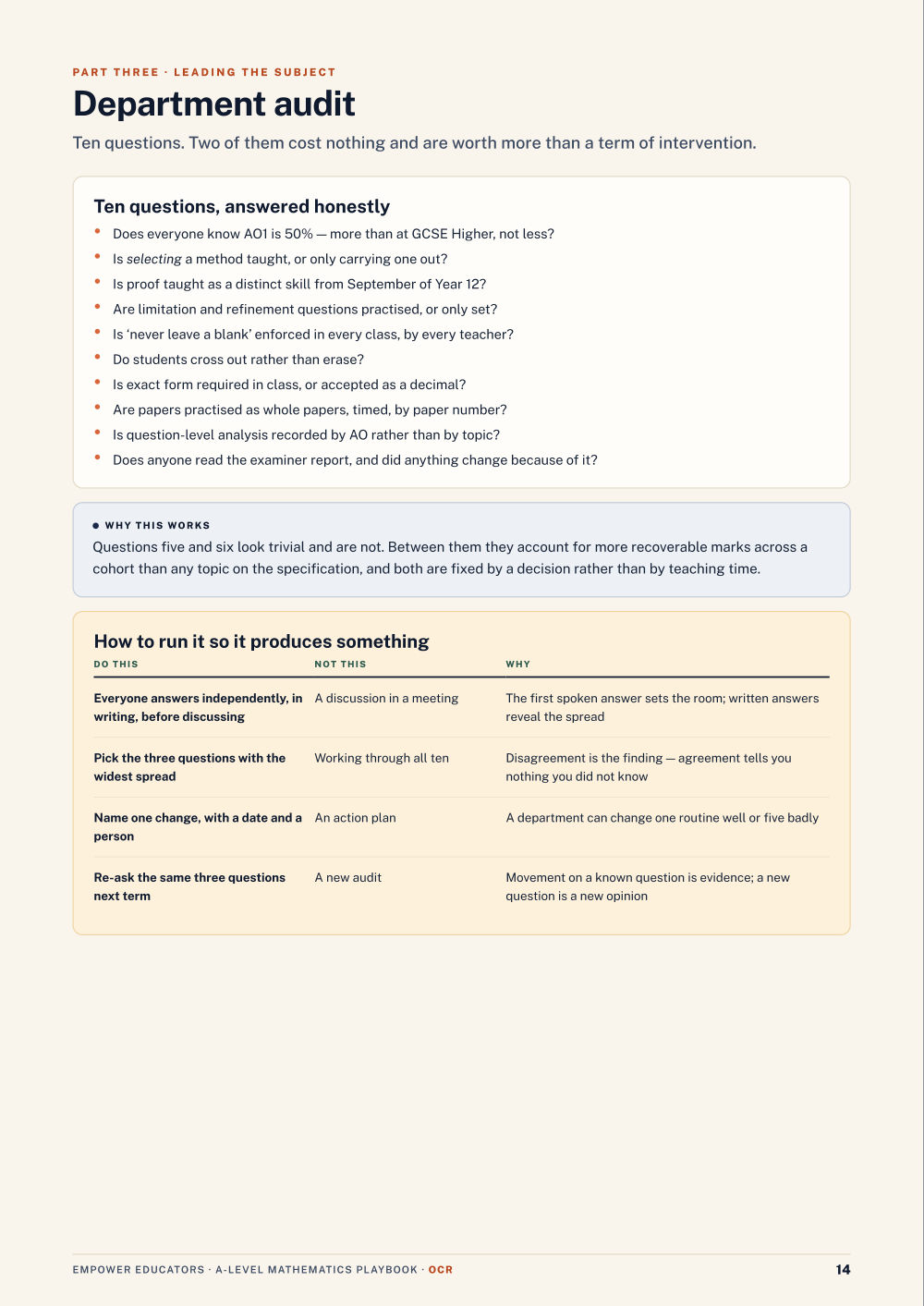 Page 14 of A Level Mathematics — OCR