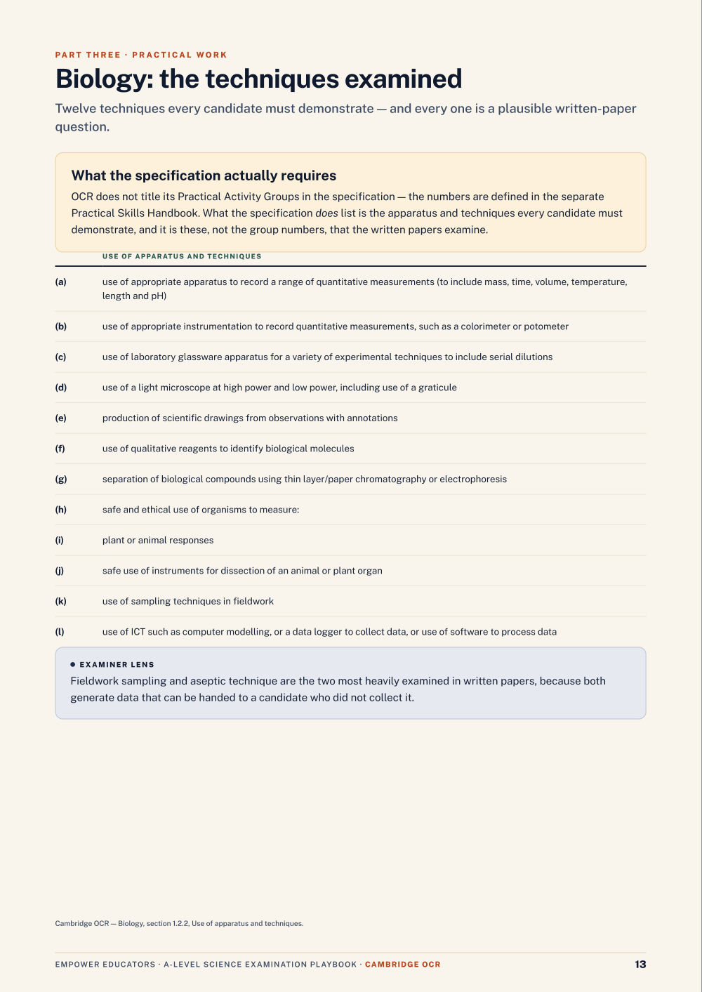 Page 13 of A Level Science — OCR