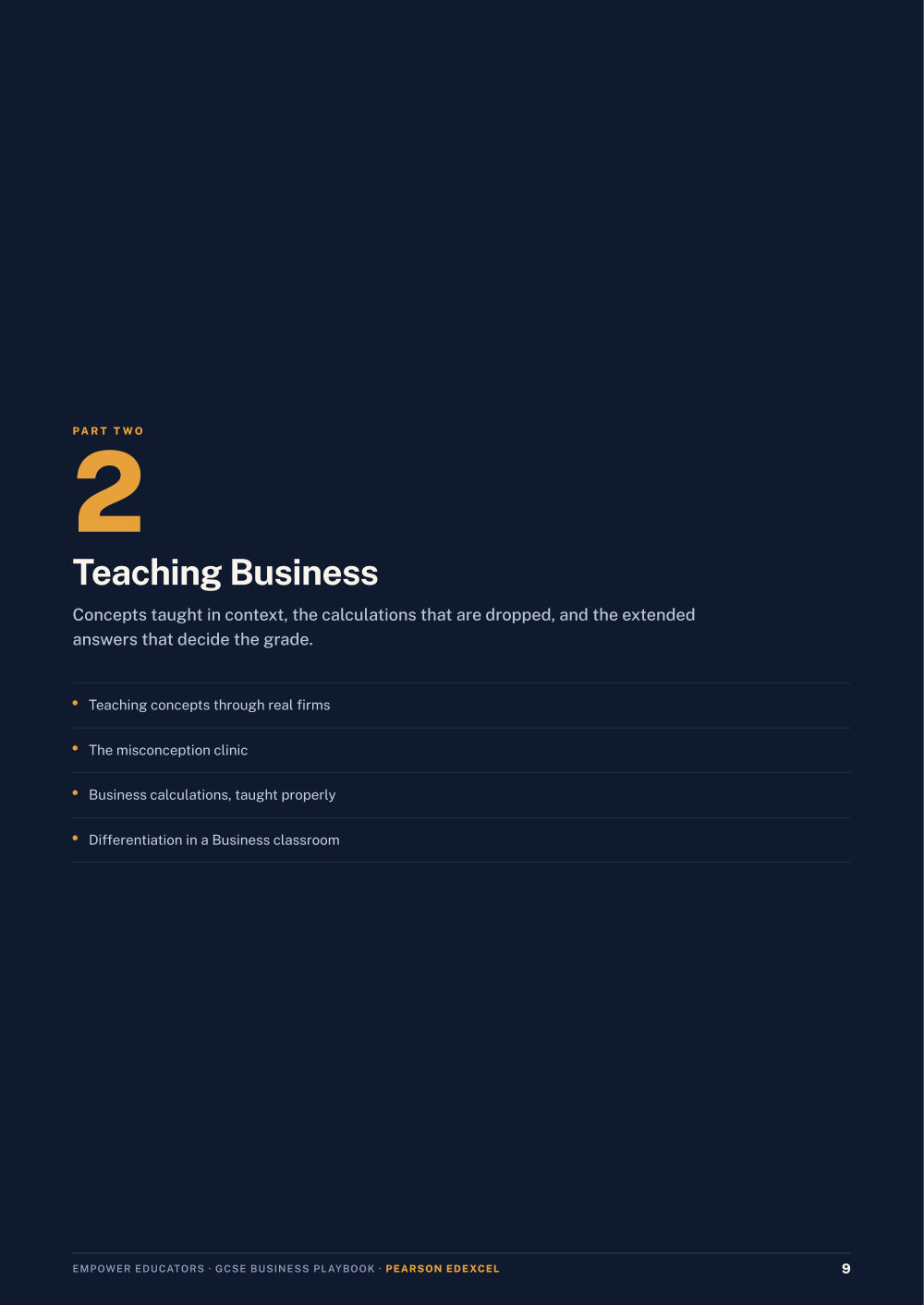 Page 9 of GCSE Business — Pearson Edexcel