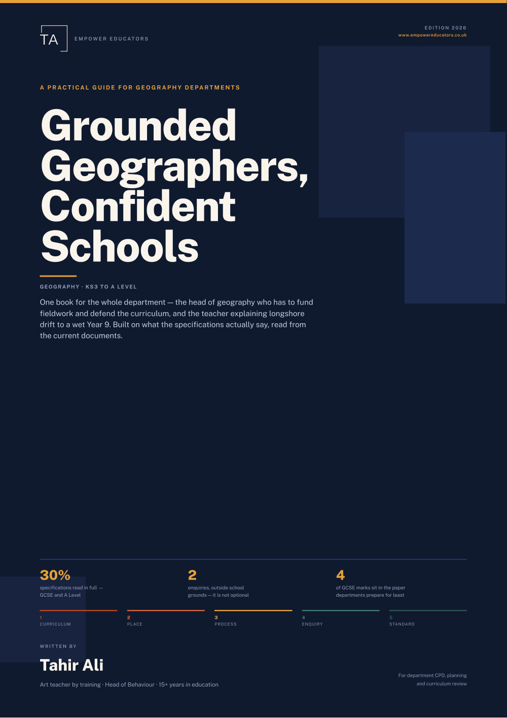 Page 1 of Grounded Geographers, Confident Schools