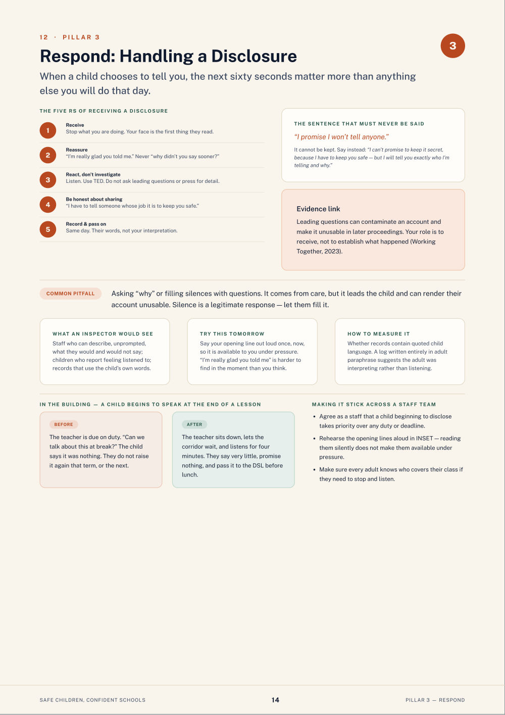 Page 14 of Safe Children, Confident Schools