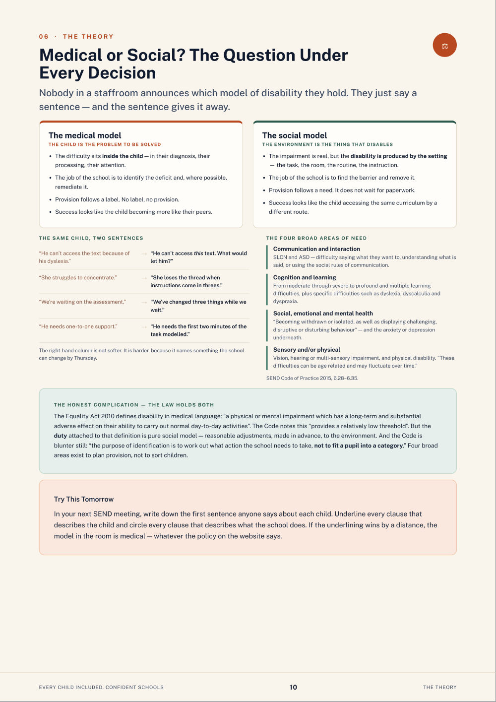 Page 10 of Every Child Included, Confident Schools