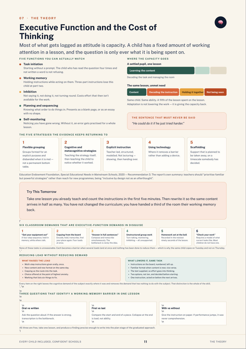 Page 11 of Every Child Included, Confident Schools
