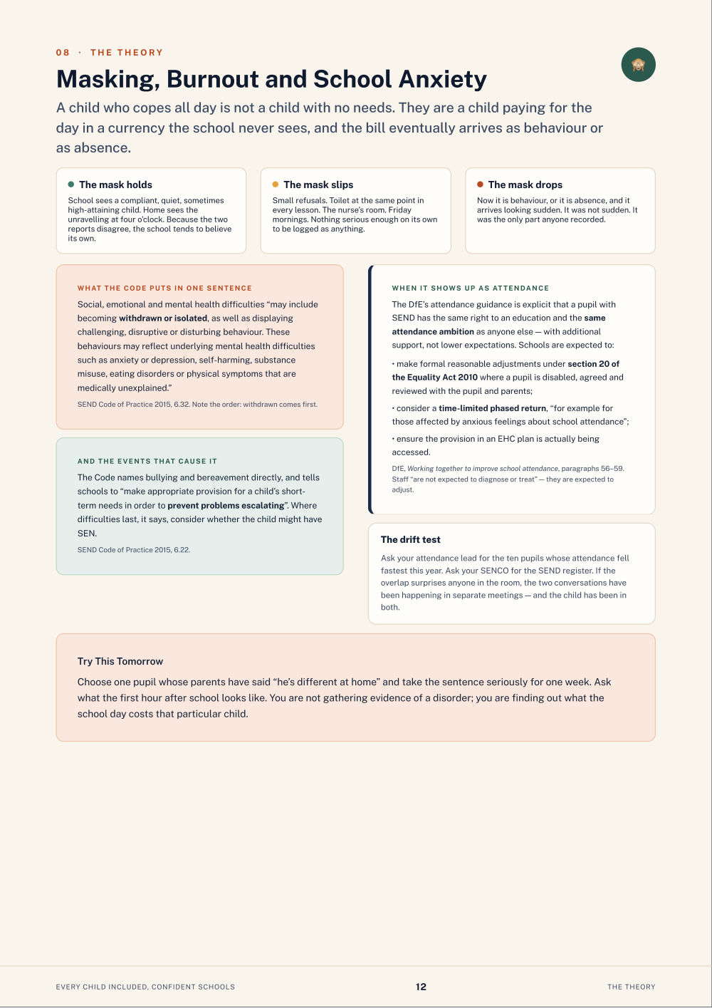 Page 12 of Every Child Included, Confident Schools