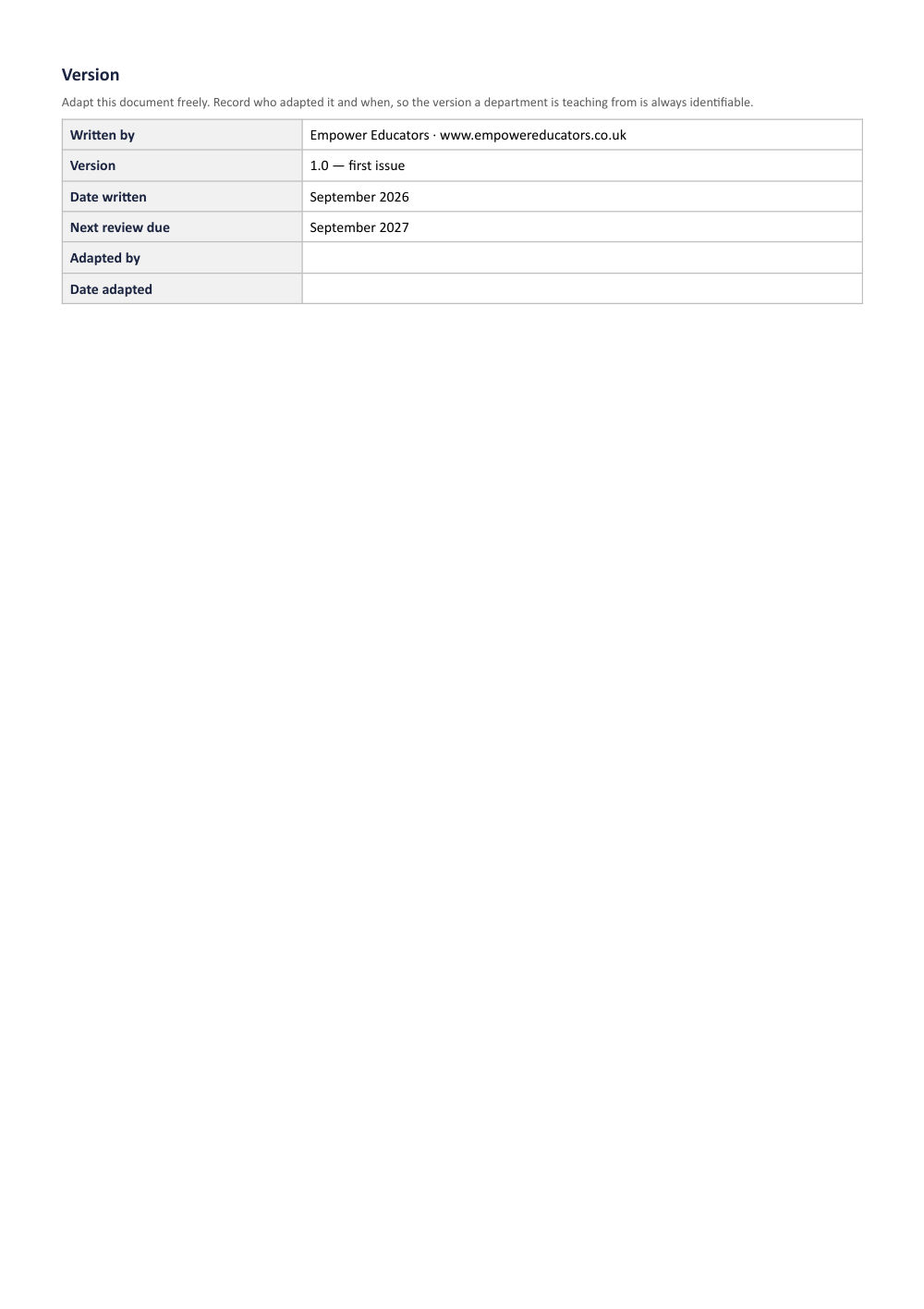 Page 3 of An Inspector Calls: The Complete Teacher Pack