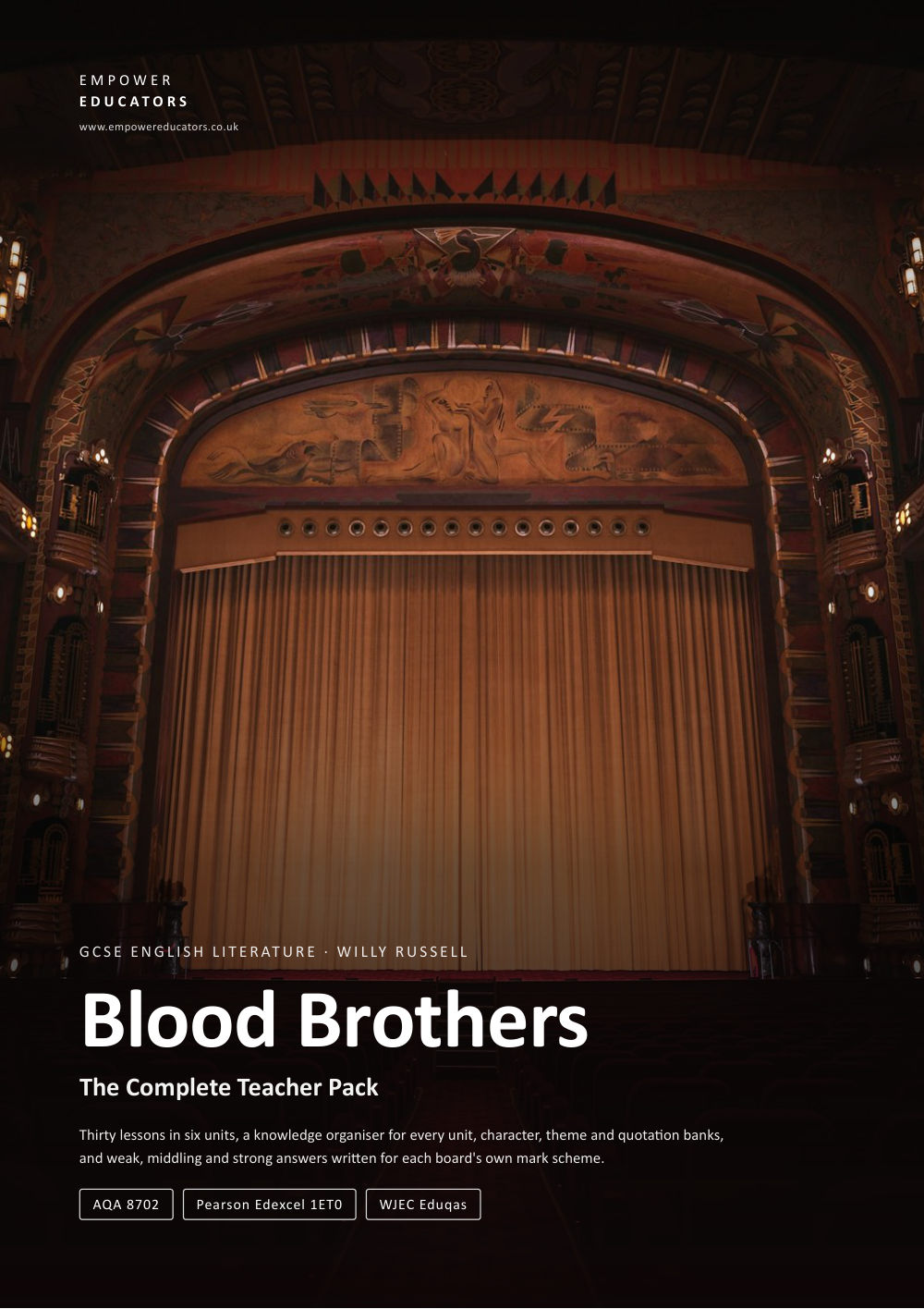 Page 1 of Blood Brothers: The Complete Teacher Pack