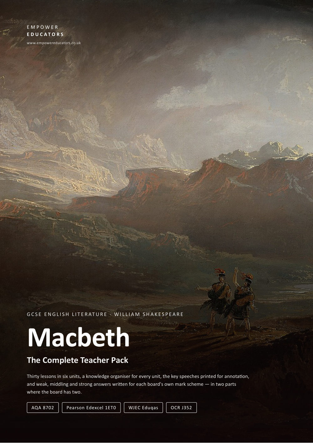 Page 1 of Macbeth: The Complete Teacher Pack